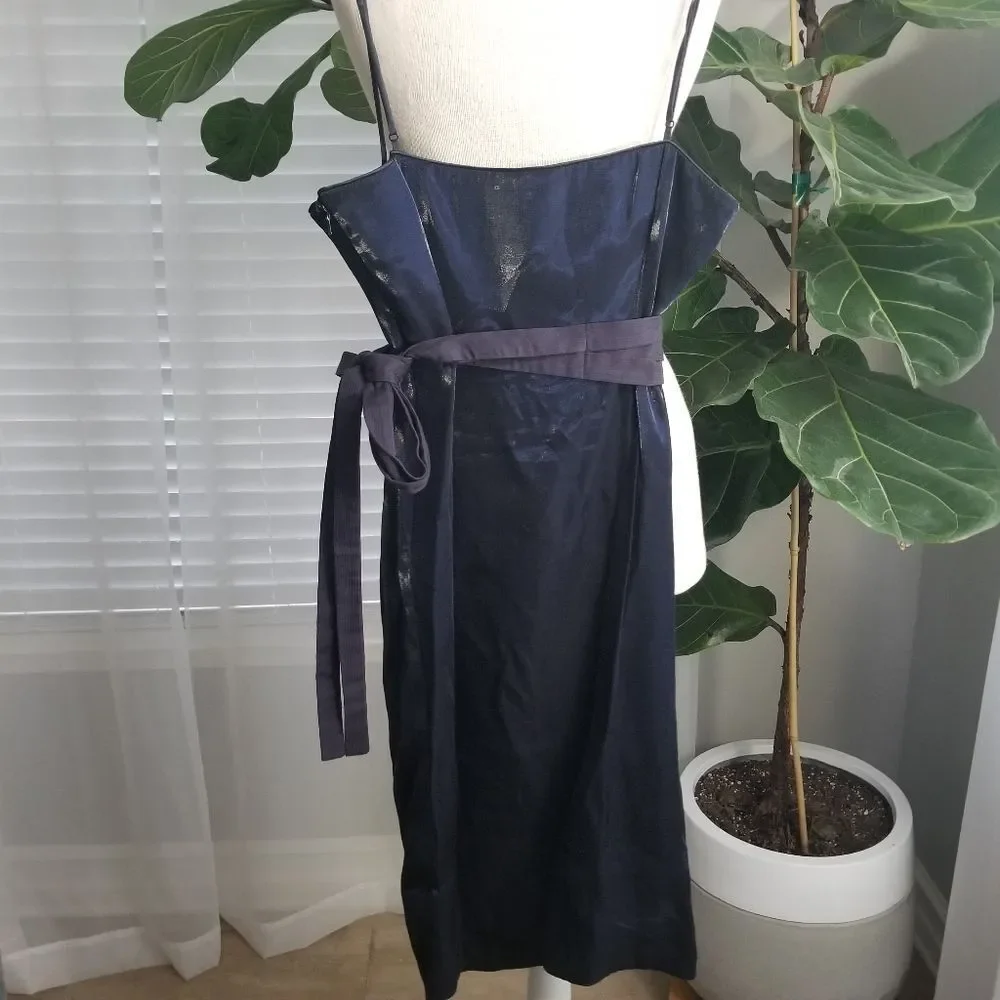 Bcbgirls black metallic formal dress size medium